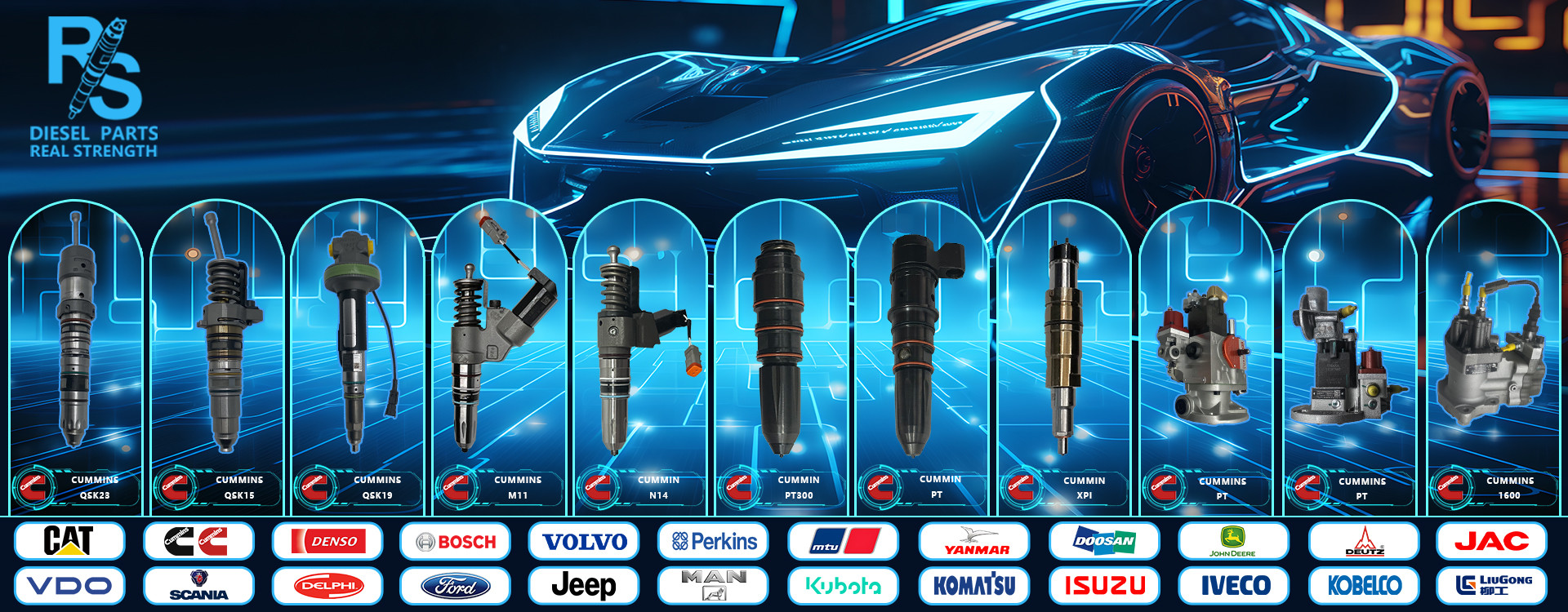 کیفیت انژکتور دیزل کامینز کارخانه